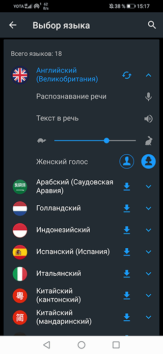 Скриншот: Нет чёткого и полноценного перевода текста, что усложняет задачу быстрого перевода текста