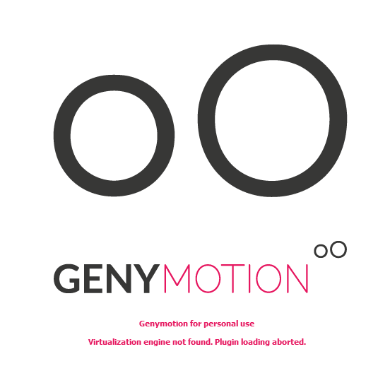 Скриншот: Стартовый экран эмулятора Genymotion