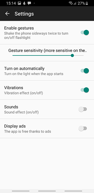 Скриншот: Скачать фонарик