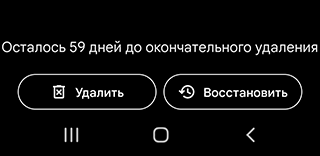 Скриншот: Тапните по разделу Корзина