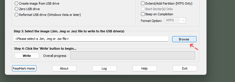 Скриншот: Способ 1: Утилита ImageUSB