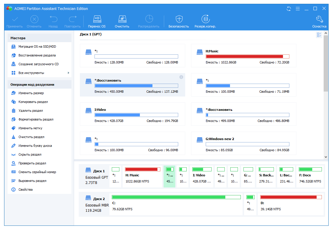 Paragon Partition Manager