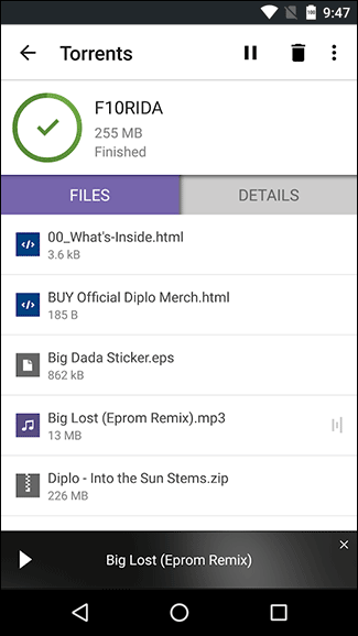 Скриншот: BitTorrent - это целиком мультиплатформенный продукт: программа доступна не только для мобильных устройств, но