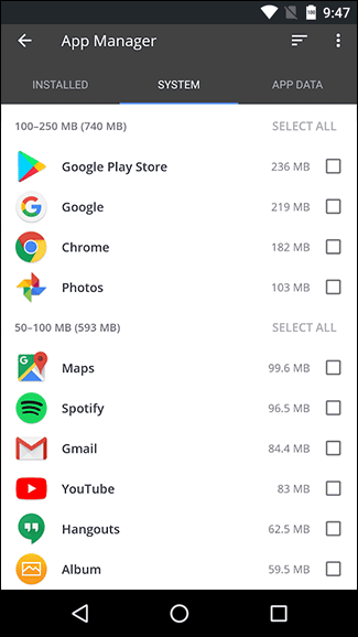 Интерфейс CCleaner в статье «убрать рекламу на экране блокировки Android / планшете Samsung»