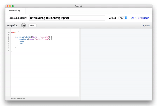 Скриншот: GitHub представил альфа-версию своего нового API GraphQL на конференции GitHub Universe. Он написан на языке