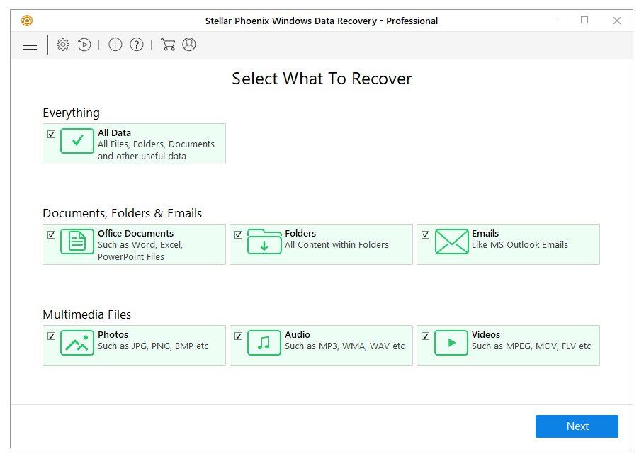 Stellar Phoenix Windows Data Recovery