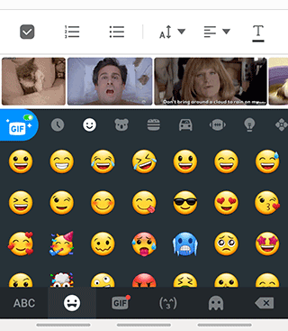 Скриншот: Включите Kika Keyboard
