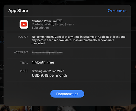 Скриншот: Инструкция, как сохранить видео Youtube на iPad или в iOS