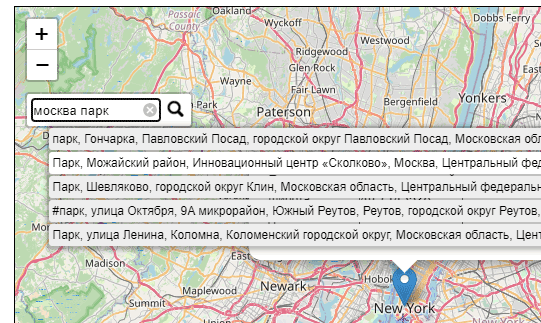 Скриншот: Узнать точные GPS-координаты любого места или адреса
