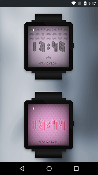 Скриншот: Часы для Андроид - Pixel Art Clock