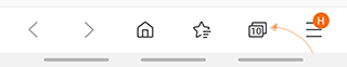 Скриншот: Секретный режим в Samsung Browser