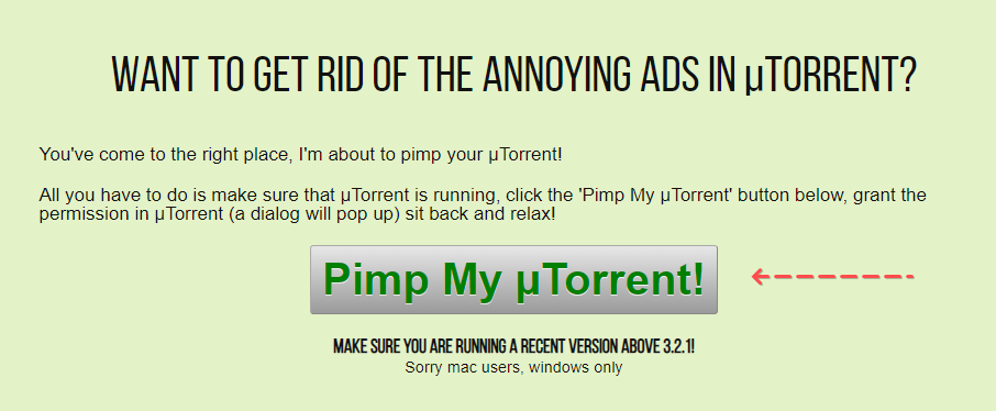 Скриншот: Установите uTorrent на ПК