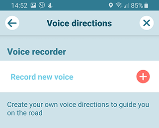 Скриншот: Назначаем ассистенту Waze свой голос